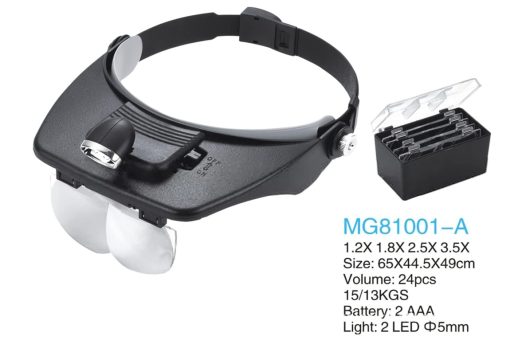 LENTE PODOLOGICO PROFESIONAL CON LUZ LED Y 4 LENTES PODOLOGÍA - Imagen 5