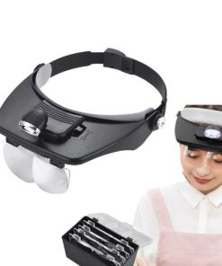 LENTE PODOLOGICO PROFESIONAL CON LUZ LED Y 4 LENTES PODOLOGÍA