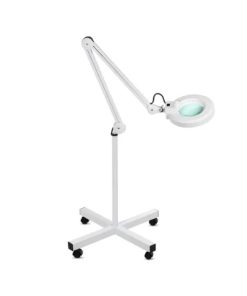 LÁMPARA PROFESIONAL  LUZ-LED, PEDESTAL CON RUEDAS