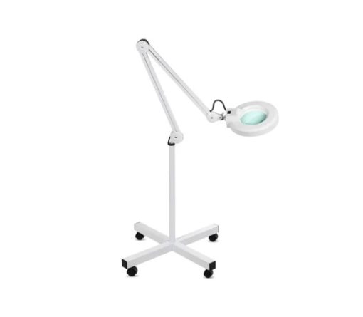 LÁMPARA PROFESIONAL  LUZ-LED, PEDESTAL CON RUEDAS