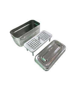 FRESERO ACERO RECTANGULAR CON REJILLA 48 FRESAS