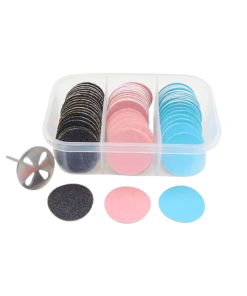 SET 60 LIJAS ADHESIVAS 3 GRAMAJES 2,5 CMS