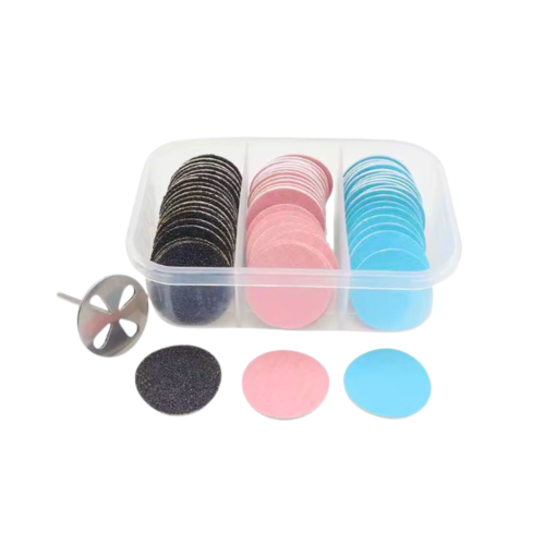SET 60 LIJAS ADHESIVAS 3 GRAMAJES 2,5 CMS