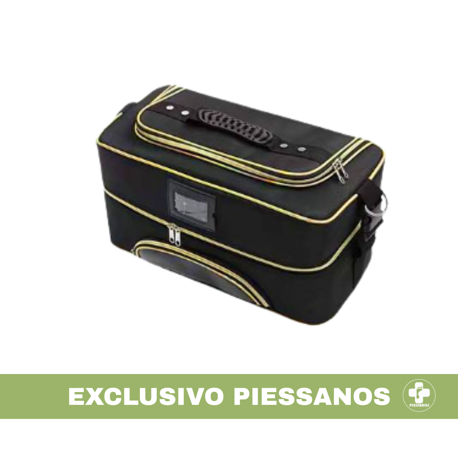 BOLSO GRANDE NEGRO PROFESIONAL PODOLOGÍA