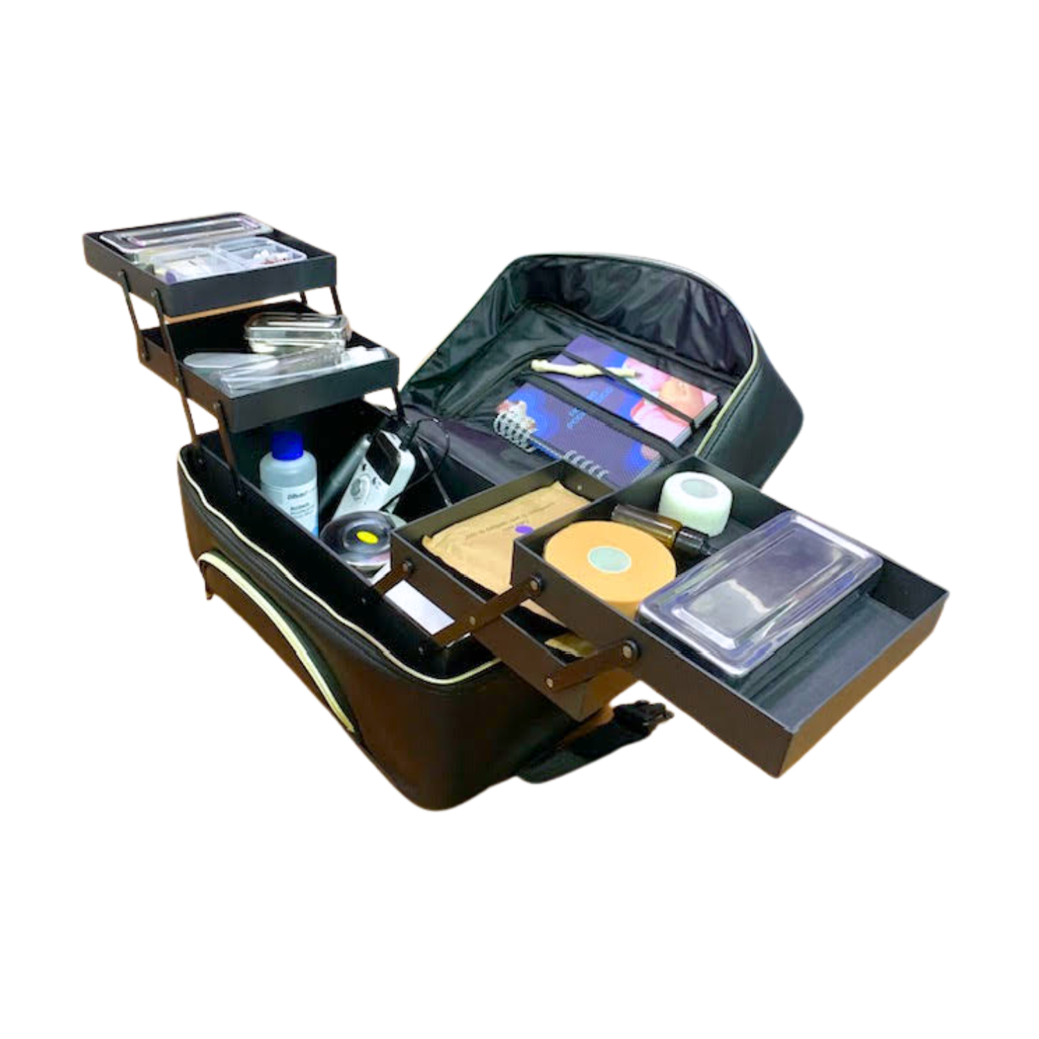 BOLSO GRANDE NEGRO PROFESIONAL PODOLOGÍA - Imagen 2