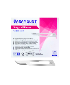 CAJA DE BISTURÍ PARAMOUNT Nº 15 100 UN
