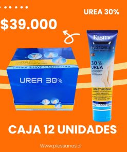 CAJA DE 12 UNIDADES CREMA 30% UREA PARA PIES 100 ML