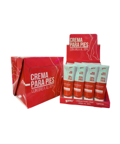 CAJA 12 UNIDADES CREMA PIES UREA 30 % 100 ML