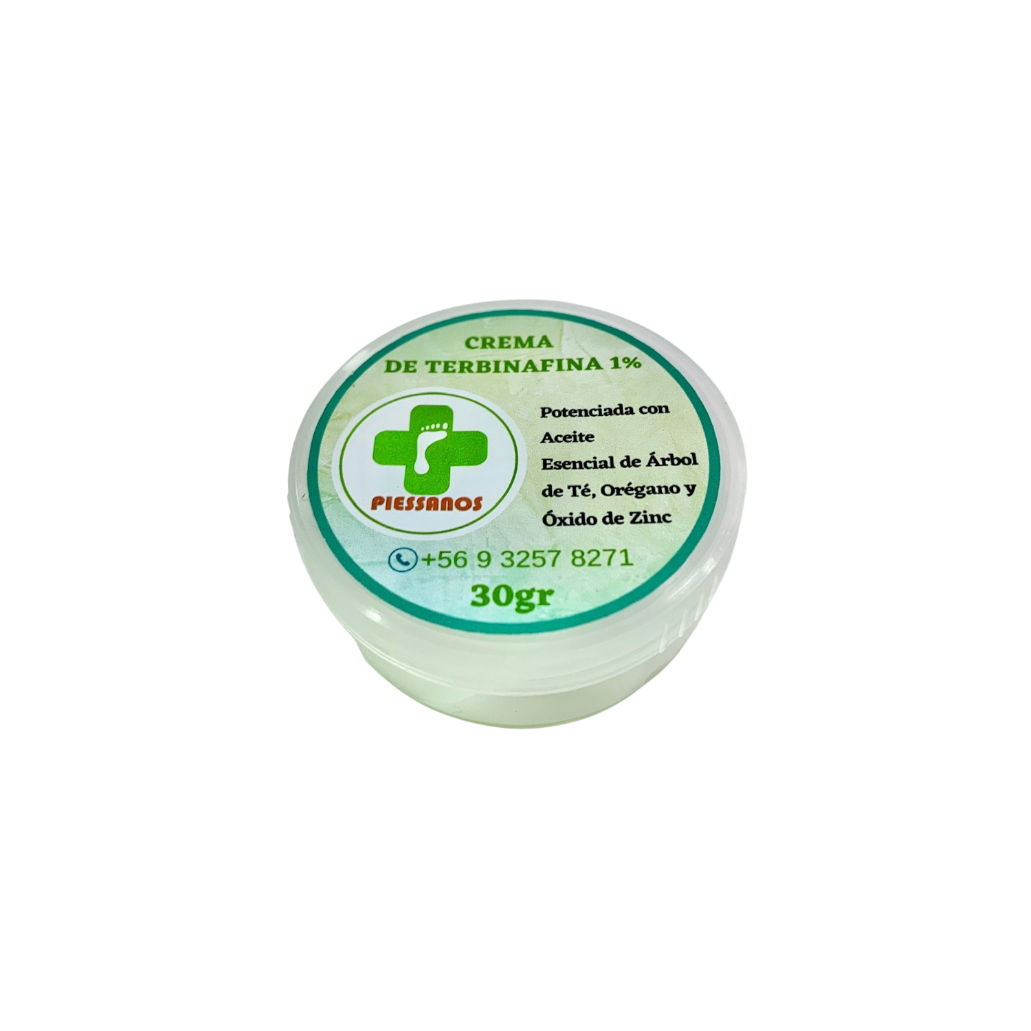 CREMA DE TERBINAFINA 30 GRS (PARA HONGO EN LA PIEL DEL PIES)