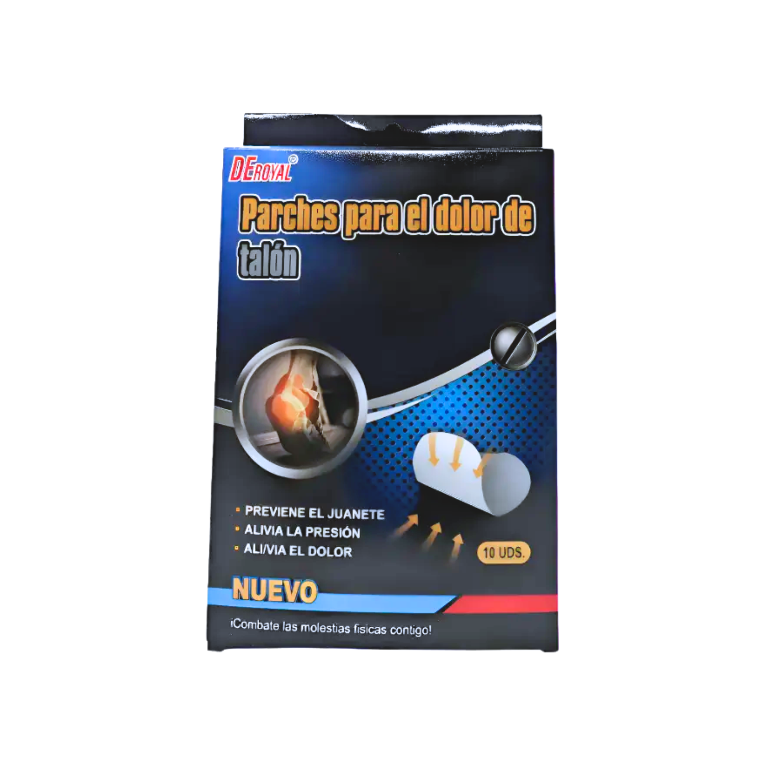 SET 10 PARCHES PARA DOLOR DE TALÓN - Imagen 2
