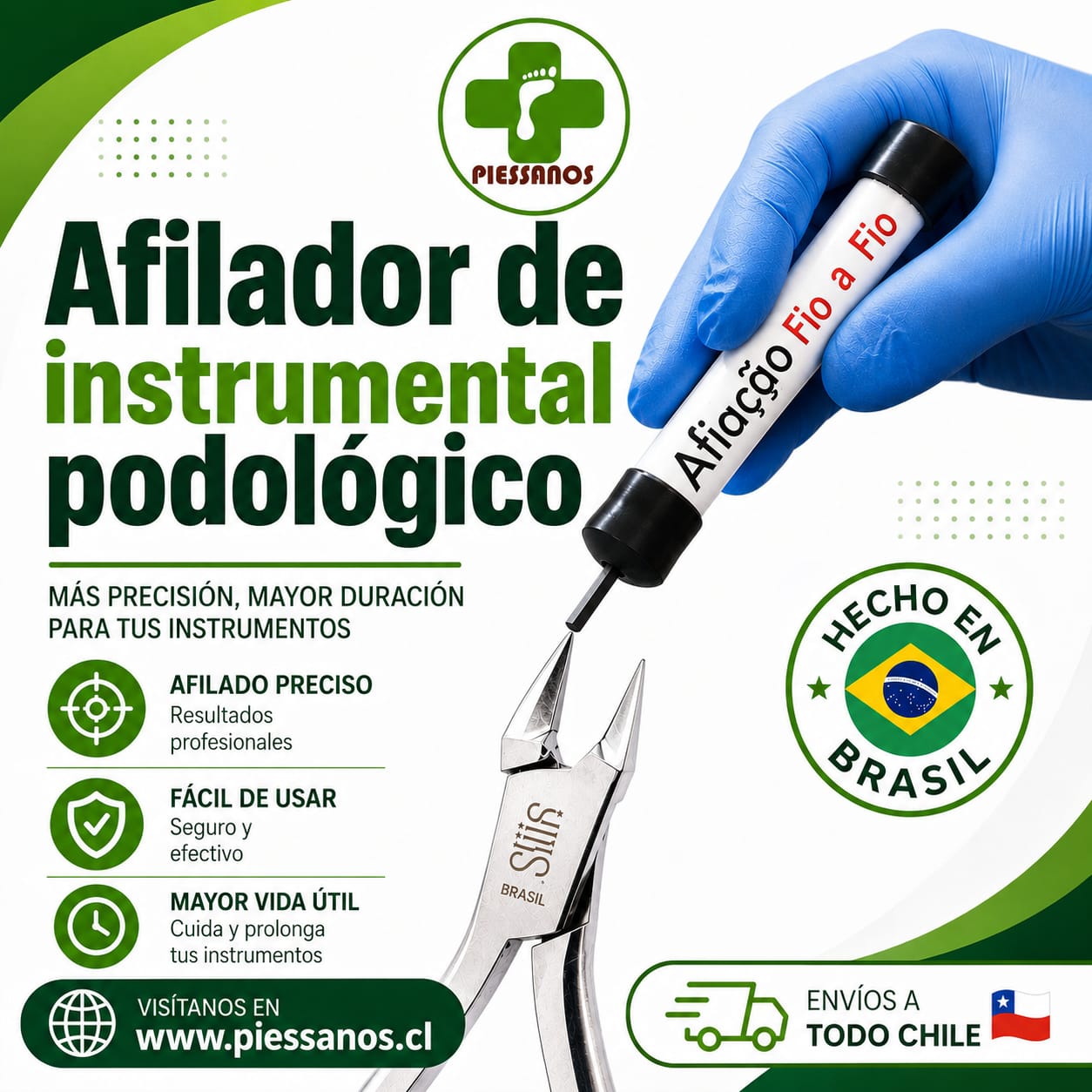 CYBER MONDAY 2026-AFILADOR PROFESIONAL PARA ALICATE PODOLÓGICO (ORIGEN BRASILEÑO) - Imagen 2